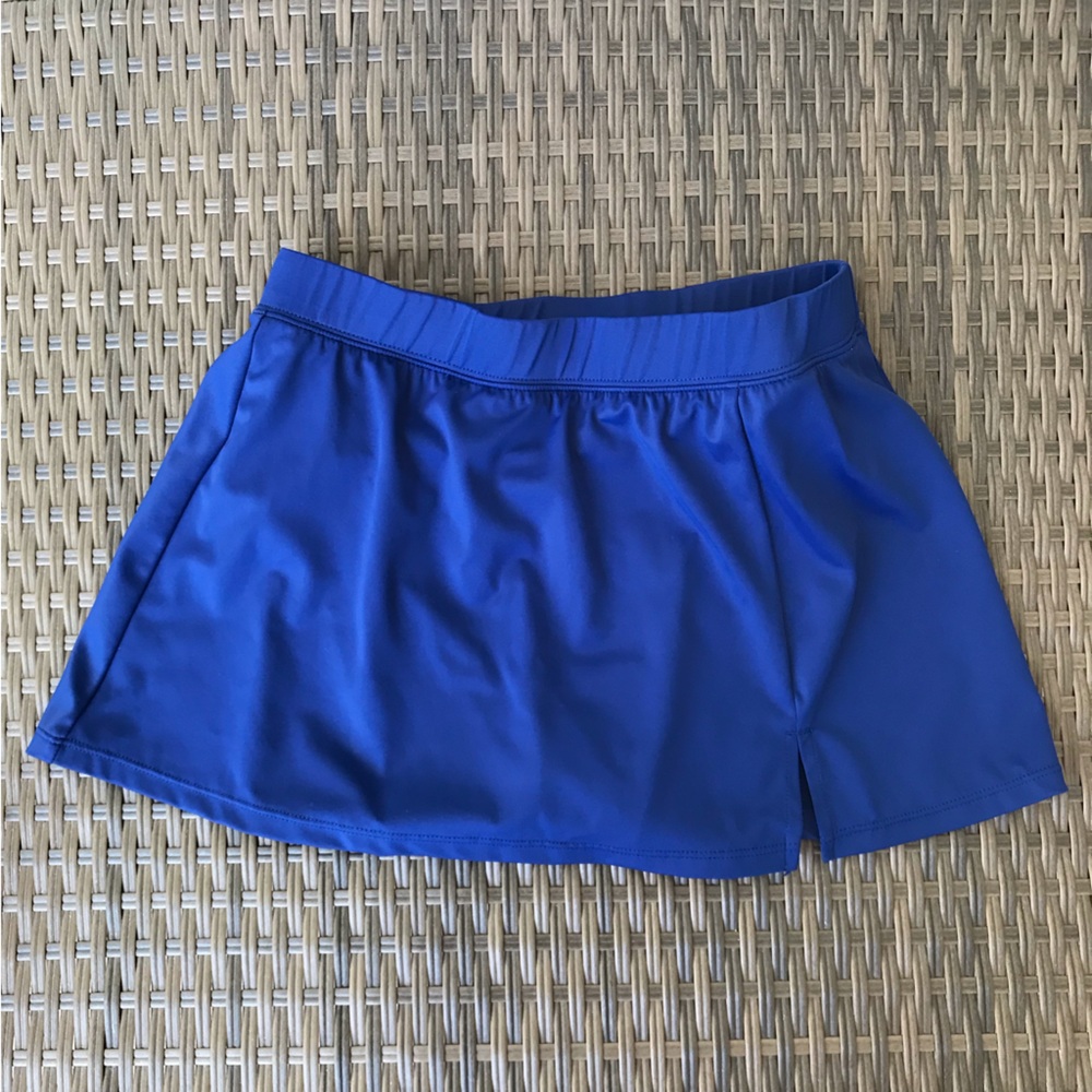 Royal Blue Swim Skort - Like New